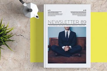 35+ Best InDesign Newsletter Templates (Free & Premium)