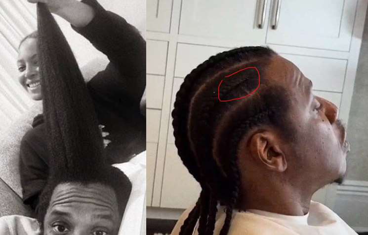 Photo of Jay-Z cornrows