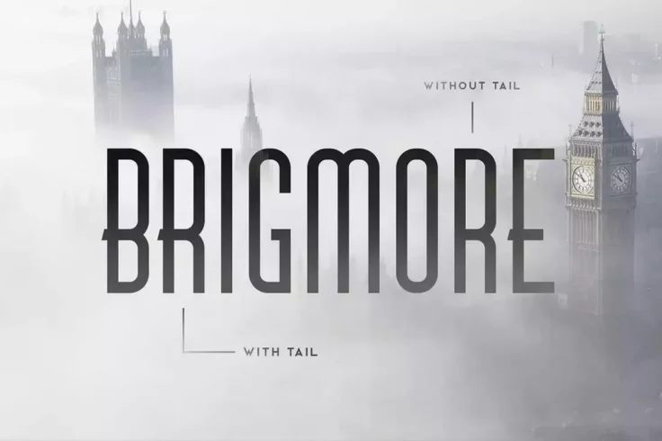 View Information about Brigmore Unique Art Deco Font