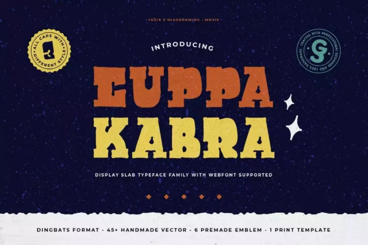 View Information about Cuppakabra Retro Cartoon Font