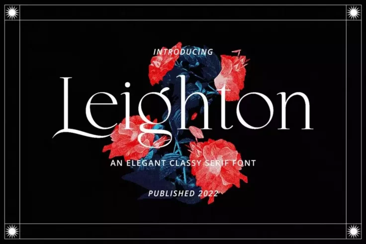 View Information about Leighton Classy Serif Font