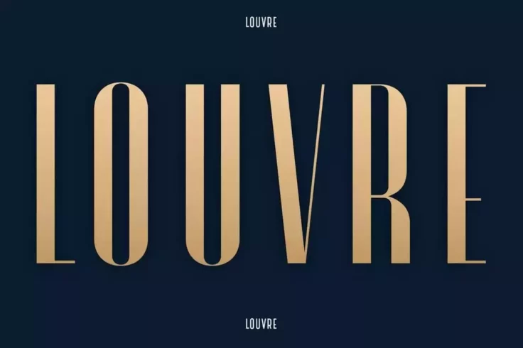 View Information about Louvre Elegant Condensed Font