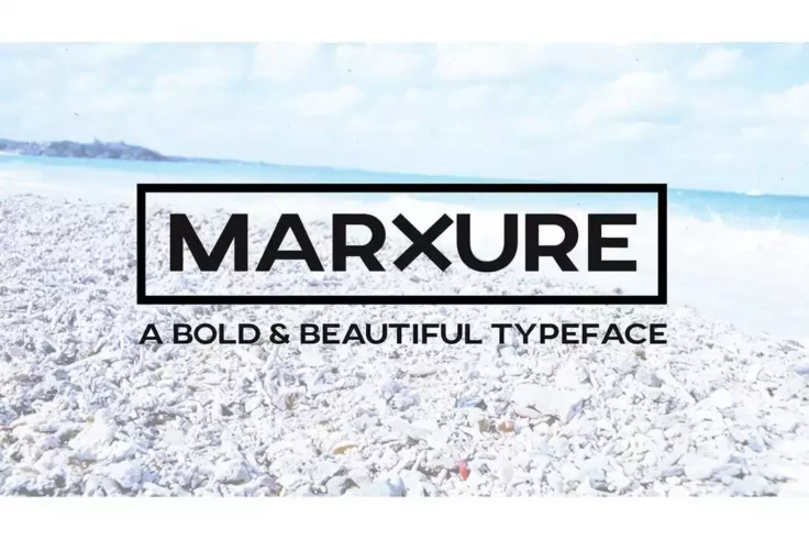 View Information about MARXURE Bold Headline Typeface