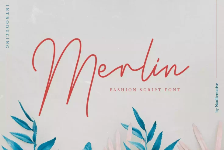 View Information about Merlin Fashion Script Font