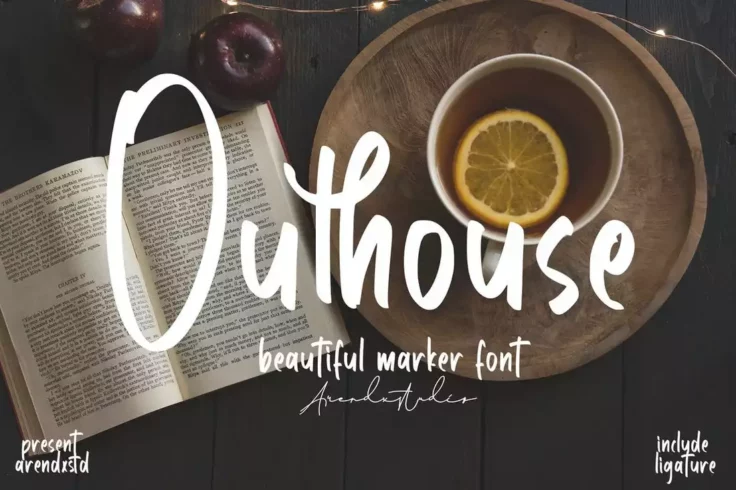 View Information about Outhouse Stylish Marker Font