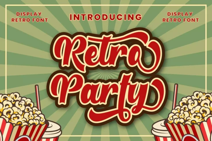 View Information about Retro Party Display Font