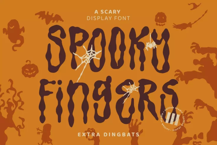 View Information about Spooky Finger Halloween Font