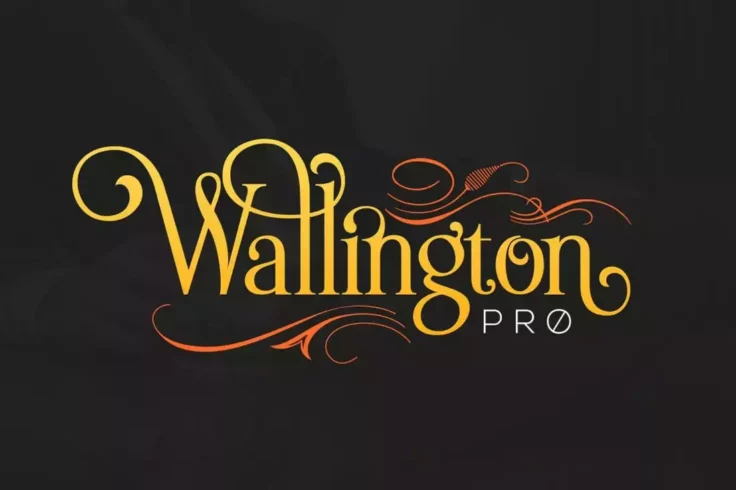 View Information about Wallington Pro Elegant Art Nouveau Font